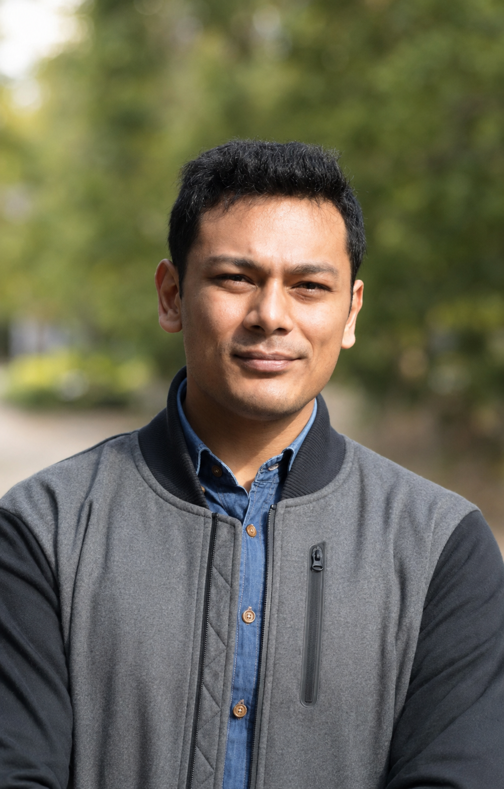 Portrait of Manish Man Shrestha